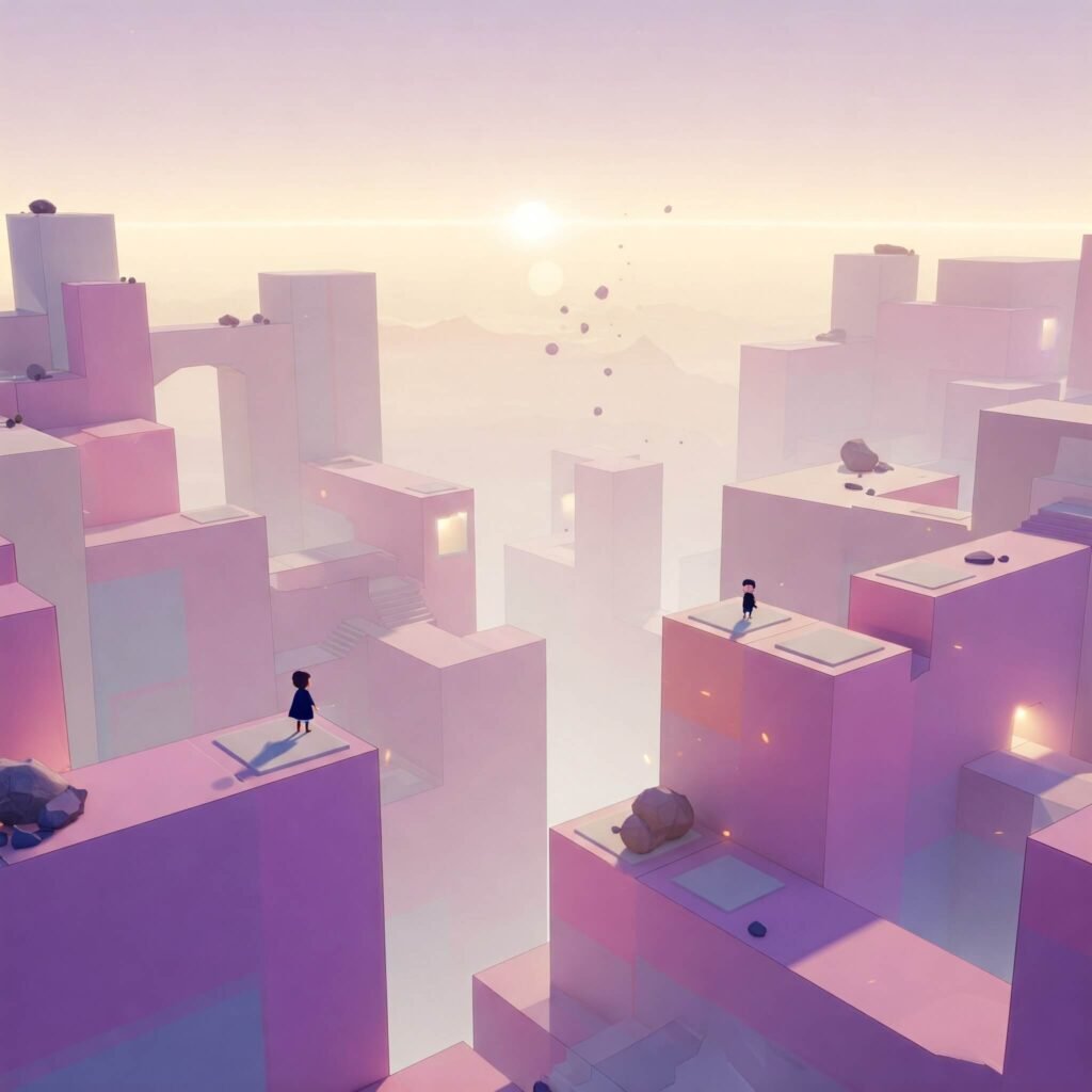 Monument Valley 3 geometric maze
