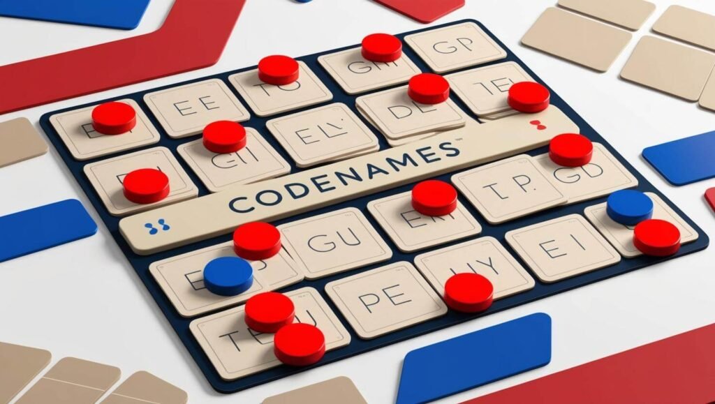 A digital Codenames board
