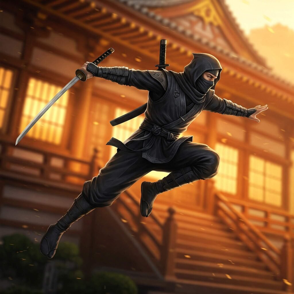 Ionia’s cherry blossom ninja village.