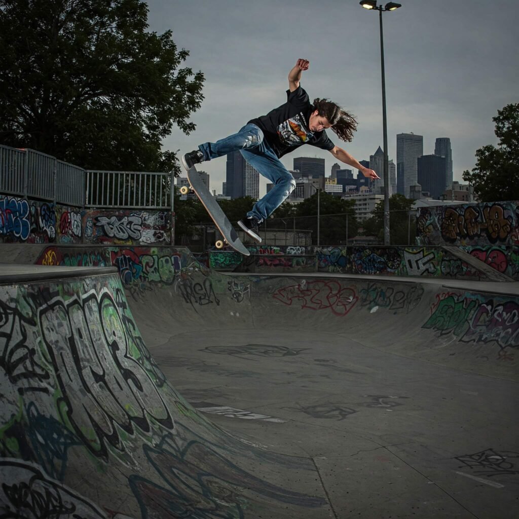 Tony Hawk’s skateboarding trick