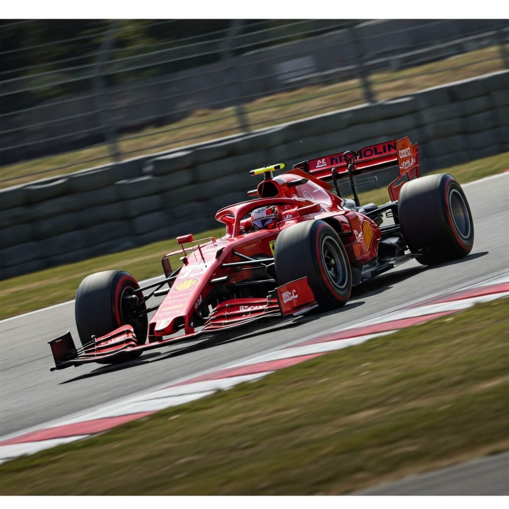 Formula 1 cornering precision